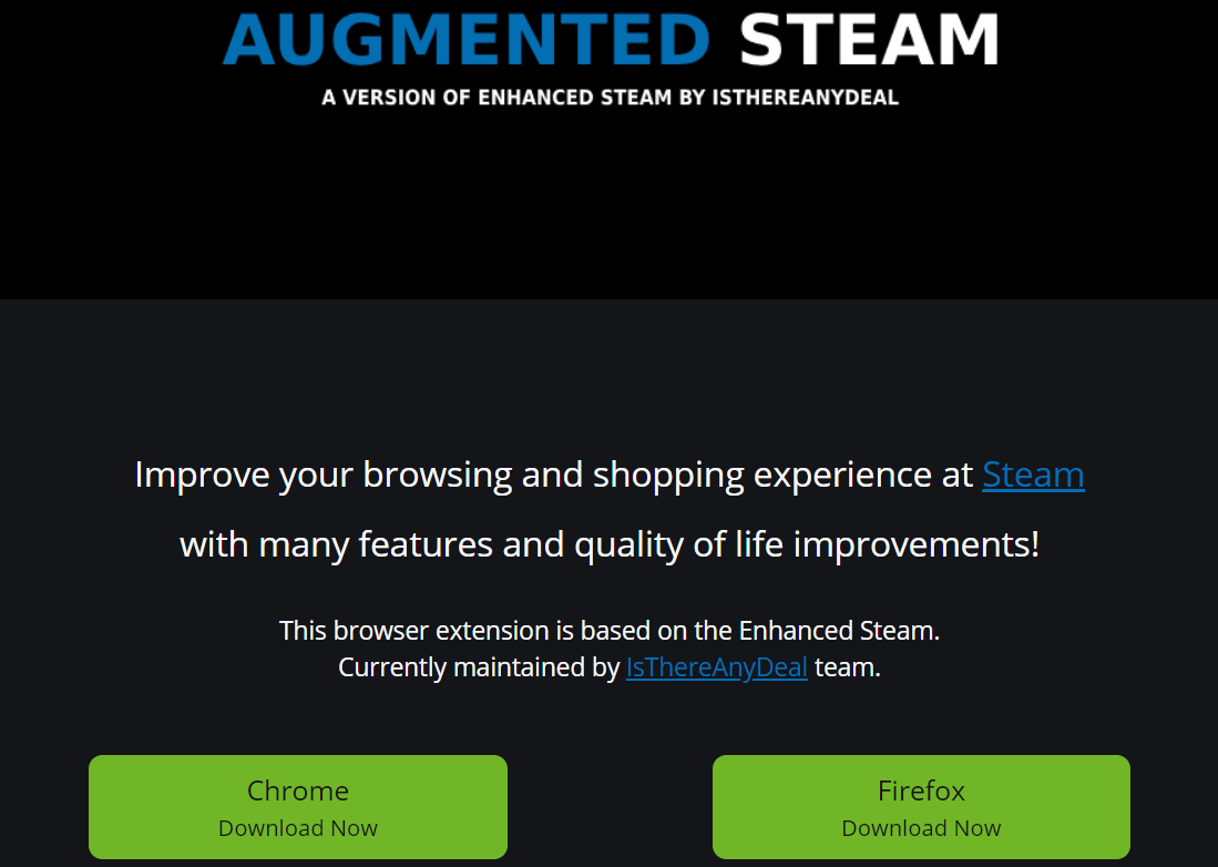 Augmented Steam